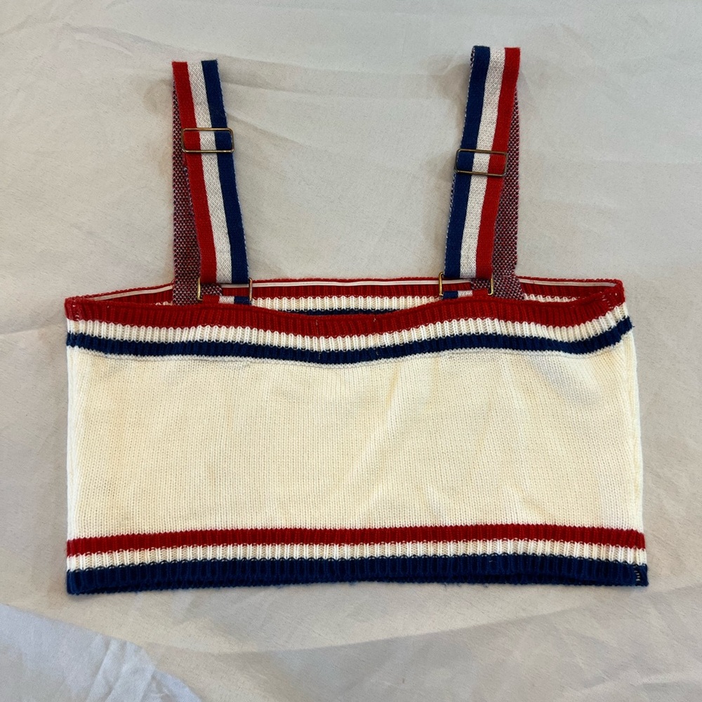 SHOW ME YOUR MUMU Below Deck Crop Top, Size Medium. - Picture 8 of 8